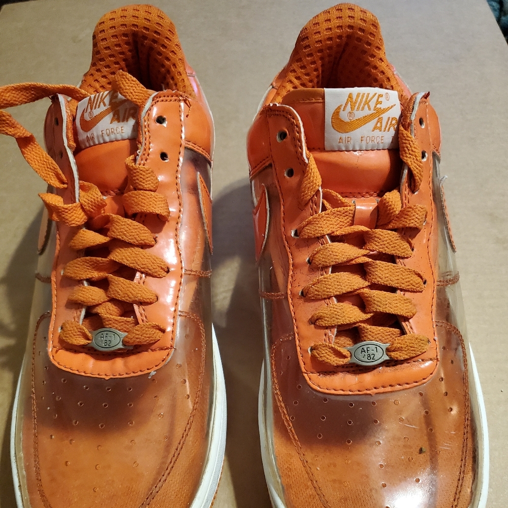 Men's Transparent Air Force 1's